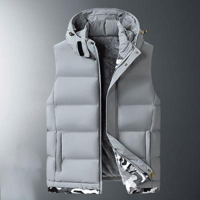 Plus Größe Herbst Winter Weste Männer Sport Baumwolle Kleidung Plus Fleece Verdickt Jacken Weste Männer