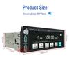 6.9" IPS Knob-Style Single DIN MP5 Bluetooth Player with Wired/Wireless Apple CarPlay 6800