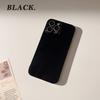 Simple ins Macaron iphone13 Pro Max mobile phone case Apple 14 suitable for 11 bright 12 solid color plus