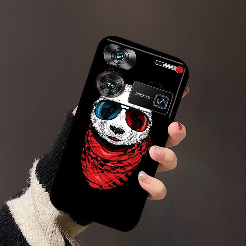 For nubia Z60 Ultra Cover Flower TPU Silicon Back Soft Case Funda For ZTE nubia Z60 Ultra Bumper Coque Z60Ultra Z 60 Ultra