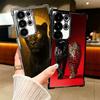 Black Panther Coole Tierbeschichtung Handyhülle Für Samsung Galaxy S24 S25 FE S26 Edge S23 Ultra S22 S21 Plus S20 Anti-Fall Airbag