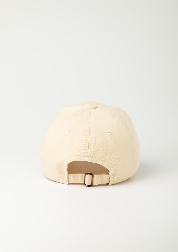 Moningkeopileonkeulleob Coffee Round Logo Ball Cap Ivory