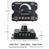 Single Color Stepless LED Strip Dimmer with Rotary Knob - Compatible with 12V/24V, 30A