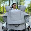 Double-Sided Waterproof Windproof Winter Quilt - Thickened, Large, and Warm with Extra Side Wings.