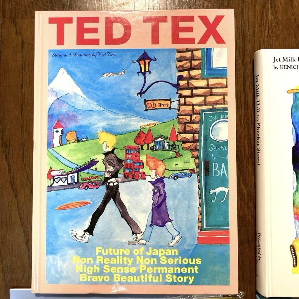 [USED] Kenichi Asai Art Collection, 3 volumes, poster, ballpoint pen, signed