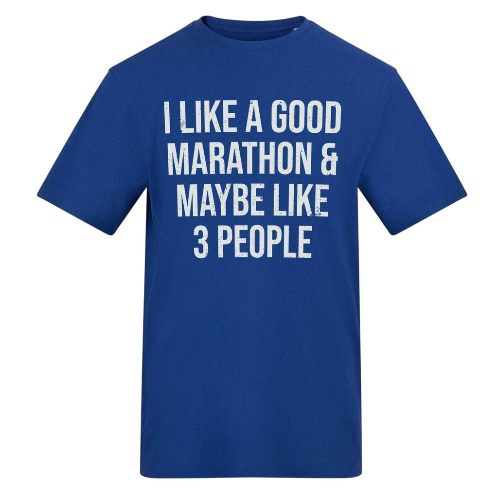 AWD Unisex Adult I Like A Good Marathon T-Shirt