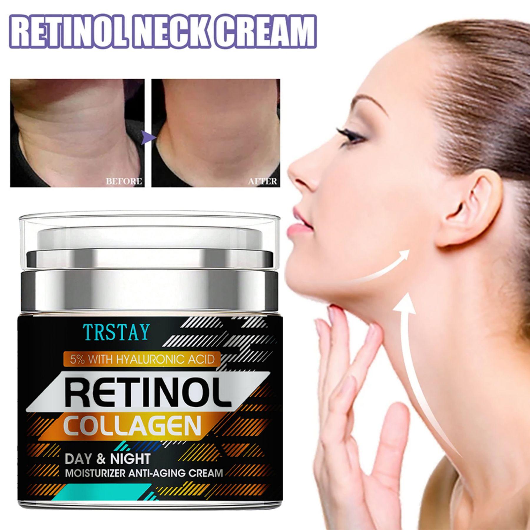 

Дневной и ночной увлажняющий антивозрастной крем с гиалуроновой кислотой, ретинолом и коллагеном