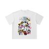 260 GSM Double Yarn 32 Count 100% Cotton One Piece V23 Luffy Gear Print Unisex Heavy Cotton T Shirt