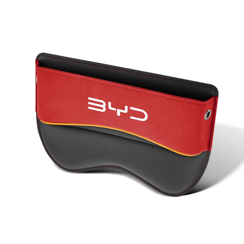 

Customize car front seat gap filler organizer Storage Box suede, For BYD SHARK Han EV Seagull Dolphin DM-i Song Pro Max SEAL