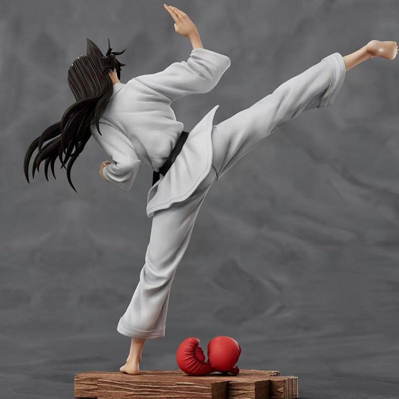New Arrival Detective Conan Karate Ran Mouri Action Figure Anime Bishoujo Trendy Toy Model  Desktop Decorative Statue Gift