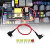Double Head Fuses Adapter Power Tap for Vehicles Motorcycles Equipment with Easy Installation and Durablity Insulation