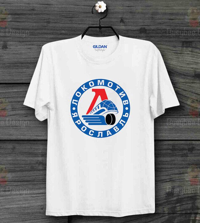 

Локомотив Ярославль ХОККЕЙ Русский Ретро Москва Атлетик Унисекс Футболка B143 L