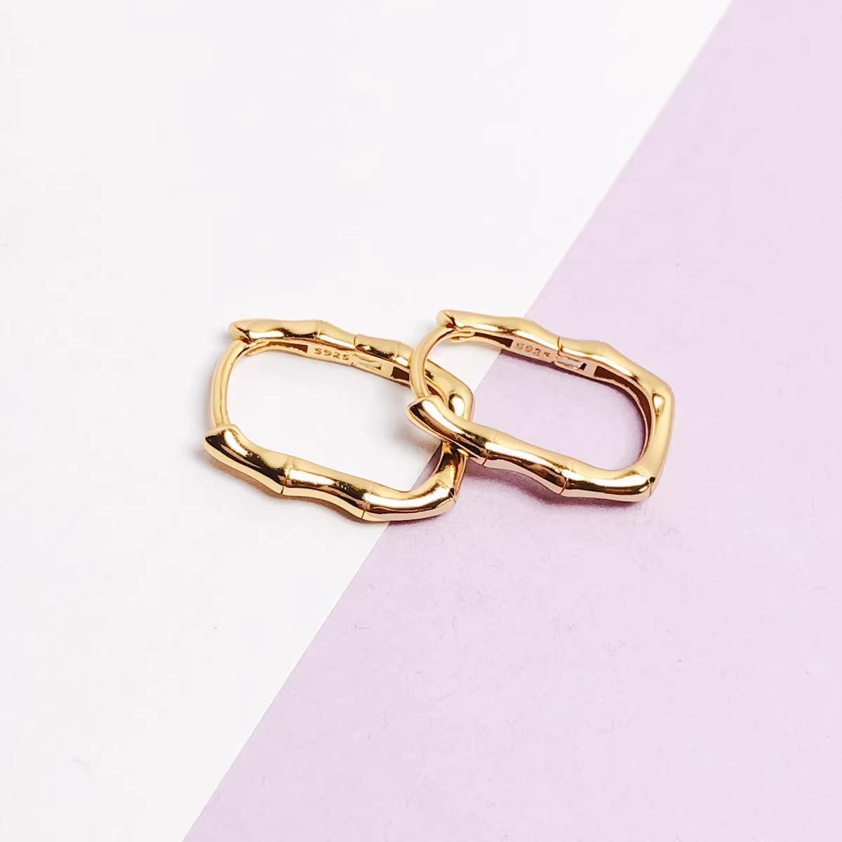 

Серьги-капли из стерлингового серебра 925 пробы с бамбуковым нефритом и застежкой-клипсой с предохранительным кольцом