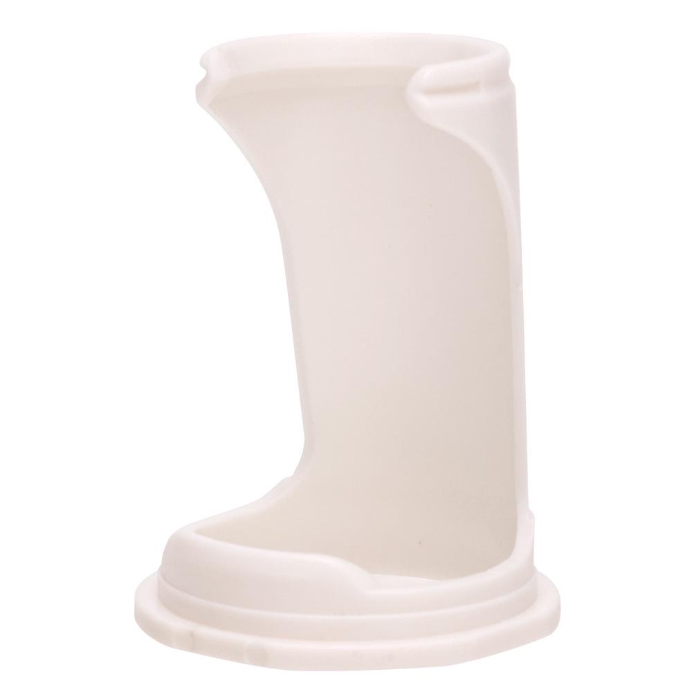 Men's Shaving Set: Large Plastic Bowl with Brush for Beard Cleaning.