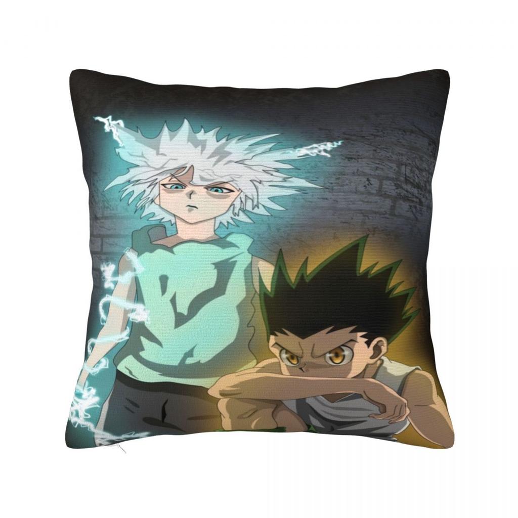 Home Decoration HXH Gon And Killua Hunter Pillowcase Merch Pillow Cover Square Multi Size