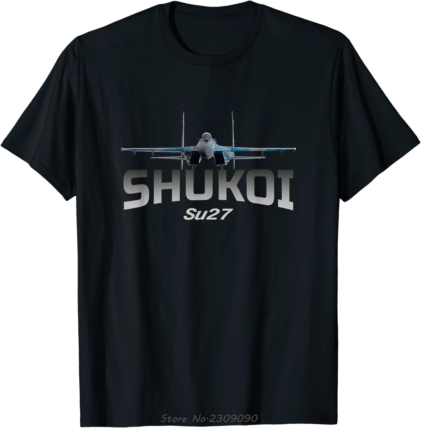

SU 27 Sukhoi Flanker Jet Fighters Oversized T-shirt Casual Fashion Cotton Tshirt O-Neck Summer Unisex Tops Tees Men s Clothing S разноцветный
