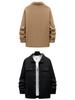 Men's Retro Heavy-Duty Fleece-Lined Single-Breasted Lapel Jacket
