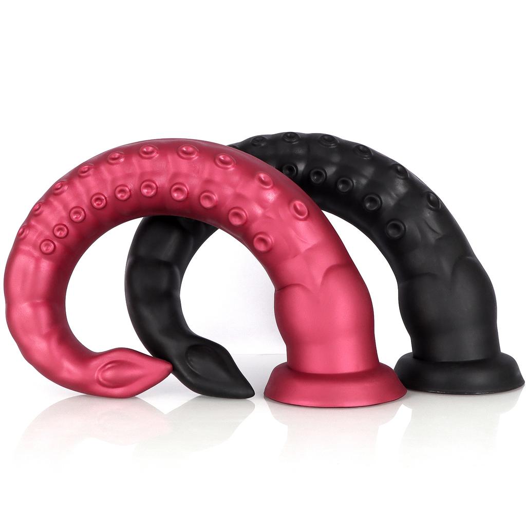 Abyss Tentacle Octopus Dop Anal Bărbați și Femei Dispozitiv de Masturbare în Formă de Penis Artificial Dildo Moale Strip Anal Penis Supradimensionat