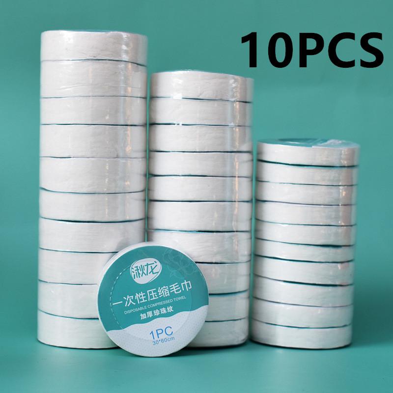 

Сжатое полотенце 1/10 шт. в наборе Дорожное быстросохнущее полотенце Поездка Одноразовое Гостиничное Моющееся Тканевое Полотенце Салфетка Мочалка Отдых на природе Путешествие 30X50cm