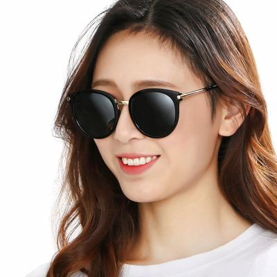 Óculos de Sol Lente Polarizada Fox Tipo UV 400 Proteção UV [Cat Hand] Feminino (Prata)