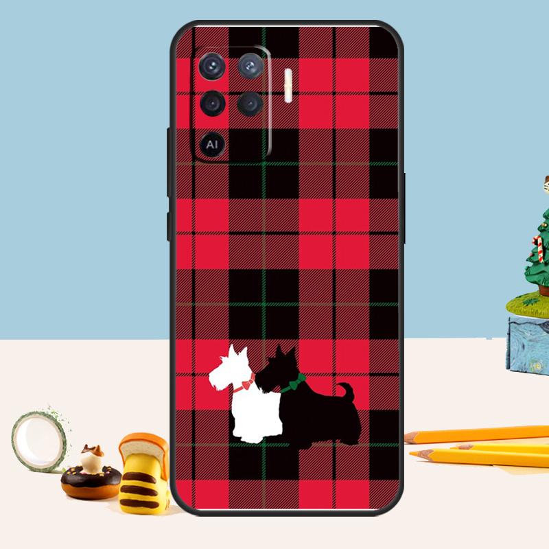Clan Stewart Dress Plaid Pattern Case For Oppo A5 A6 Pro A15 A16 A76 A96 A17 A57 A98 A58 A78 A18 A38 A54 A74 A94 A40 A60 A80