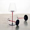 2pcs European Style Crystal Red Wine Glasses Red Holder Red Wine Cup Luxury Champagne Goblet  Party
