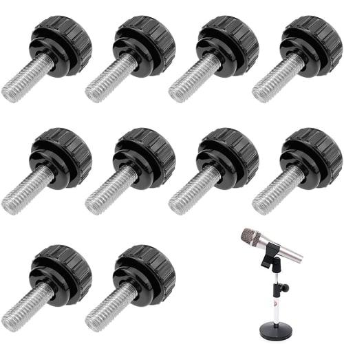 M4 10mm Screws, Audio Fan Handles, Screws, Bolts, Clamps, Knobs (10-Piece Set), Screw-On Metal and Plastic