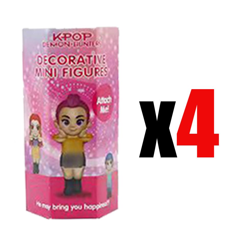 Figura de Anime Kpop Cazadores de Demonios Serie Caja Sorpresa PVC Dibujo Animado Mini Modelo Juguete Muñeca Decoración de Escritorio Niño Regalo Sorpresa de Navidad