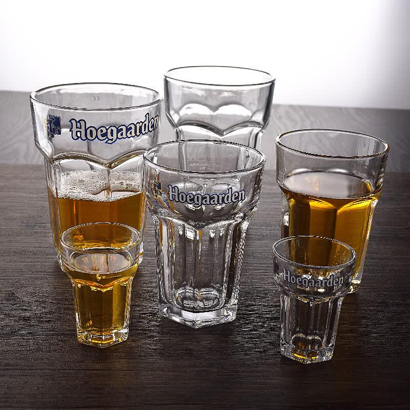 OLOEY Hexagonal Hoegaarden Style Craft Beer Glass