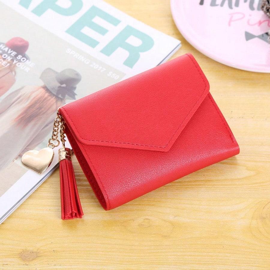 Women's Wallet Cute Student Fringed Pendant Tide Help Wallet Change Purse