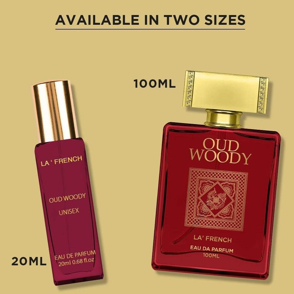La French Oudh Perfume Gift Set 4x20ml | Extra Long Lasting Oud Perfume Scent | Eau De Parfum