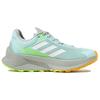 Adidas Terrex Soulstride Trail Leichte Mesh Rutschfeste Low-Top Trailrunning-Schuhe Damen Sneaker Blau Gelb IF5038
