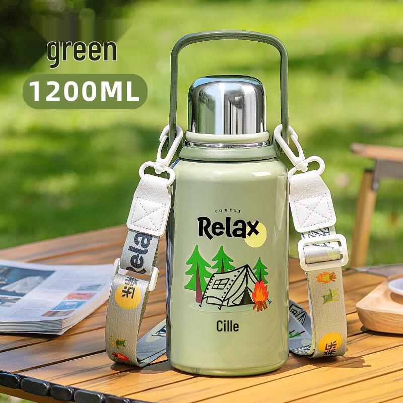 Cille Camping Family 1.2L Thermos Bottle