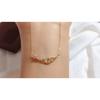 Temperature Zircon Leaf Necklace Simple and Fashionable Niche Design Sense Wheat Ear Clavicle Chain New Trendy Jewelry