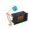 2 in 1 Volt Amp Meter 600V 20A Dual Digital Display LED Ammeter Voltmeter Gauge for Car Motorcycle