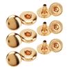 200set Rounded Sewing Leather Snaps 8mm Size Metal Snap Fasteners  Leather Craft DIY