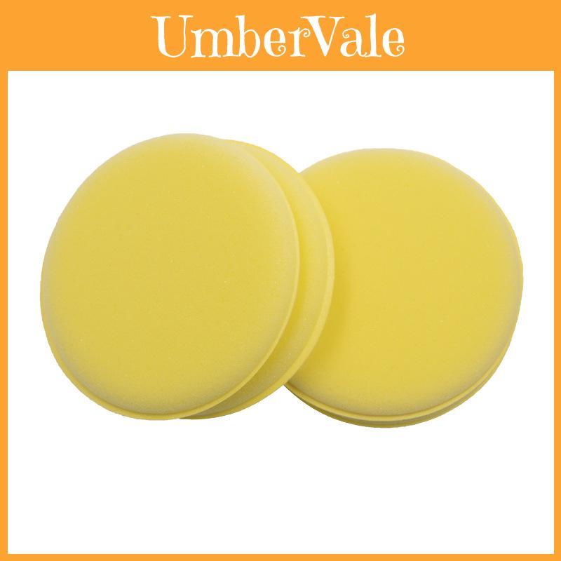 Car Waxing Sponge Round Edged Sponge For Cleaning Waxing And Polishing