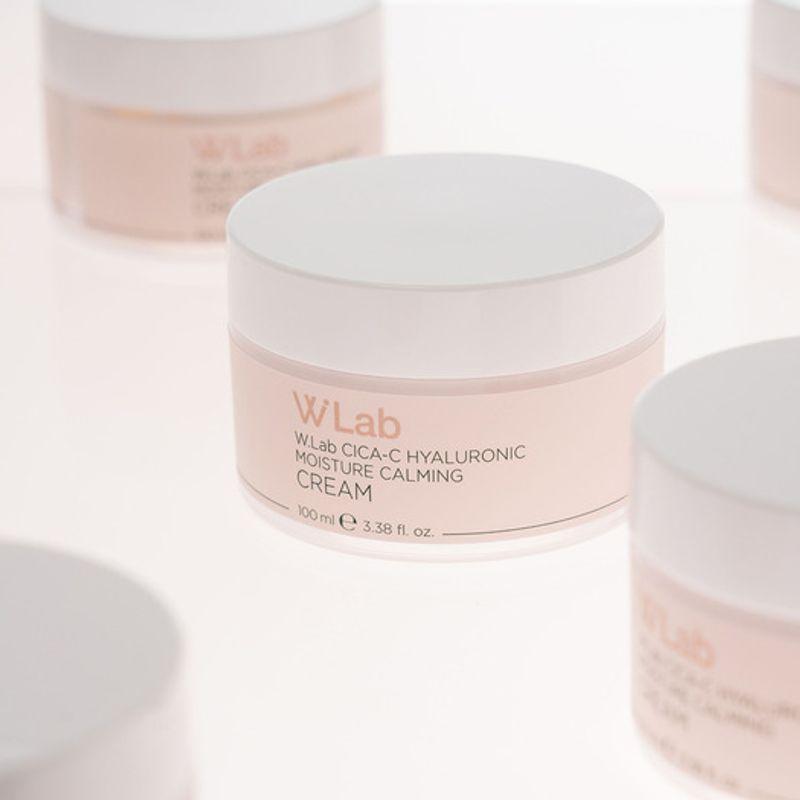 Wlab Cica Seed Hyaluronic Acid Moisture Calming Large Capacity Cream 100ml / Skin Barrier Strengthening
