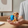 Waterproof Puppy Backpack Pen Holder Creative Stationery Storage Box Dog-Shaped Pencil Cup  Boys