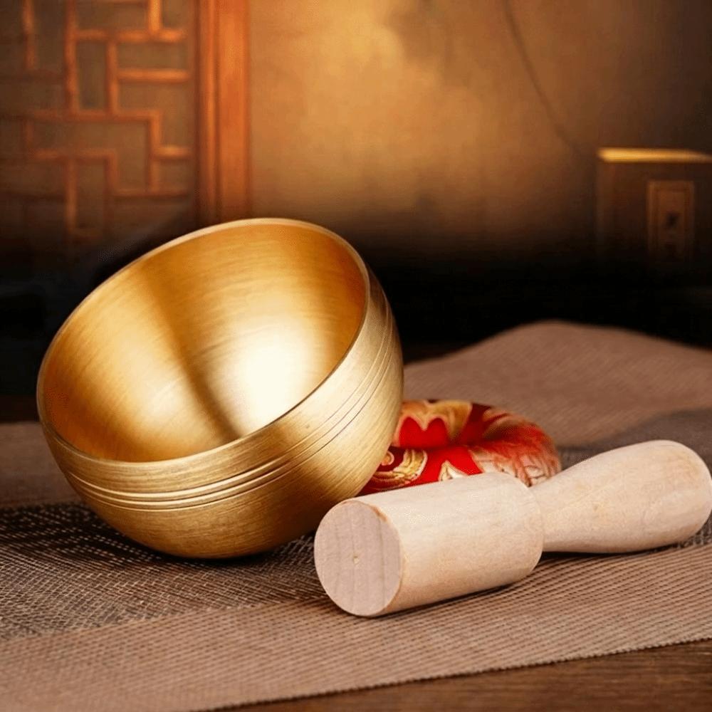 Portable Sound Bowl Stress Relief Tibetan Singing Bowl Unique Gift Mini Singing Bowl Sound Healing