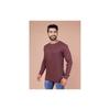 Waffle Texture Full Sleeve TShirt for Men % Cotton, Ribbed Crew Neck, Breathable Fabric, Enhanced Texture