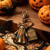 Festive Halloween Keyring 1/2Pcs Spirit Boo Crew Ghost Keychain, Spooky Accessory for Keys Seasonal Keychain Charm Bags Lanyards, Perfect Gift Lovers