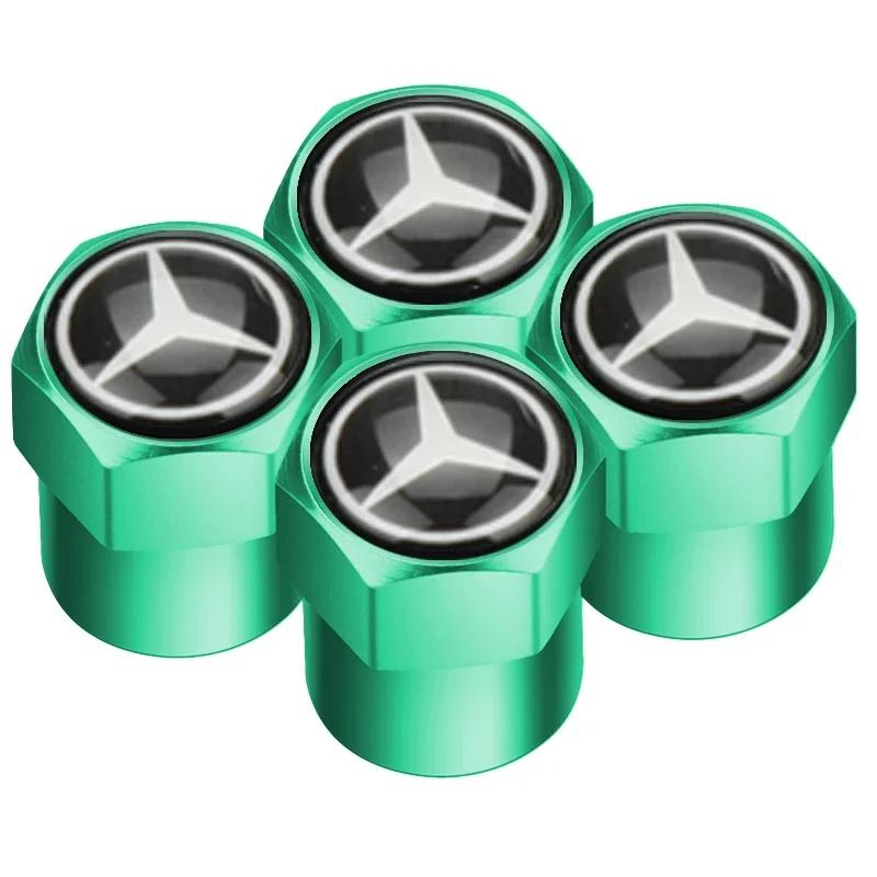 

4pcs New Auto Emblem Cap Case For Mercedes Benz B/C/E/S Class A Class C200L GLC GLK CLA GLA W211 W203 W204 W124 AMG W202 W205 for NEW R