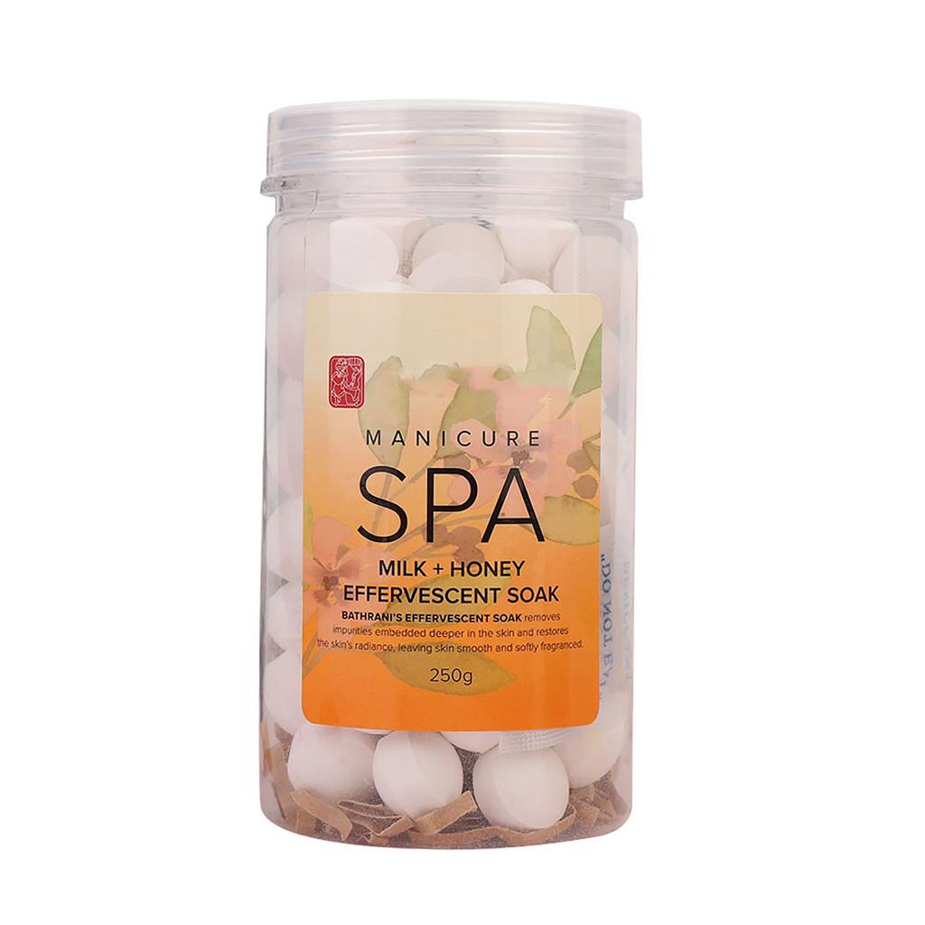 Nail Manicure SPA Effervescent Soak Ball Remove Dead Skin Cuticles Moisturizing Tender Skin 02#