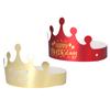 40pcs Paper Crowns Cute Shape Small Compact Attractive Decorative 22..5cm Birthday Crowns for Gr