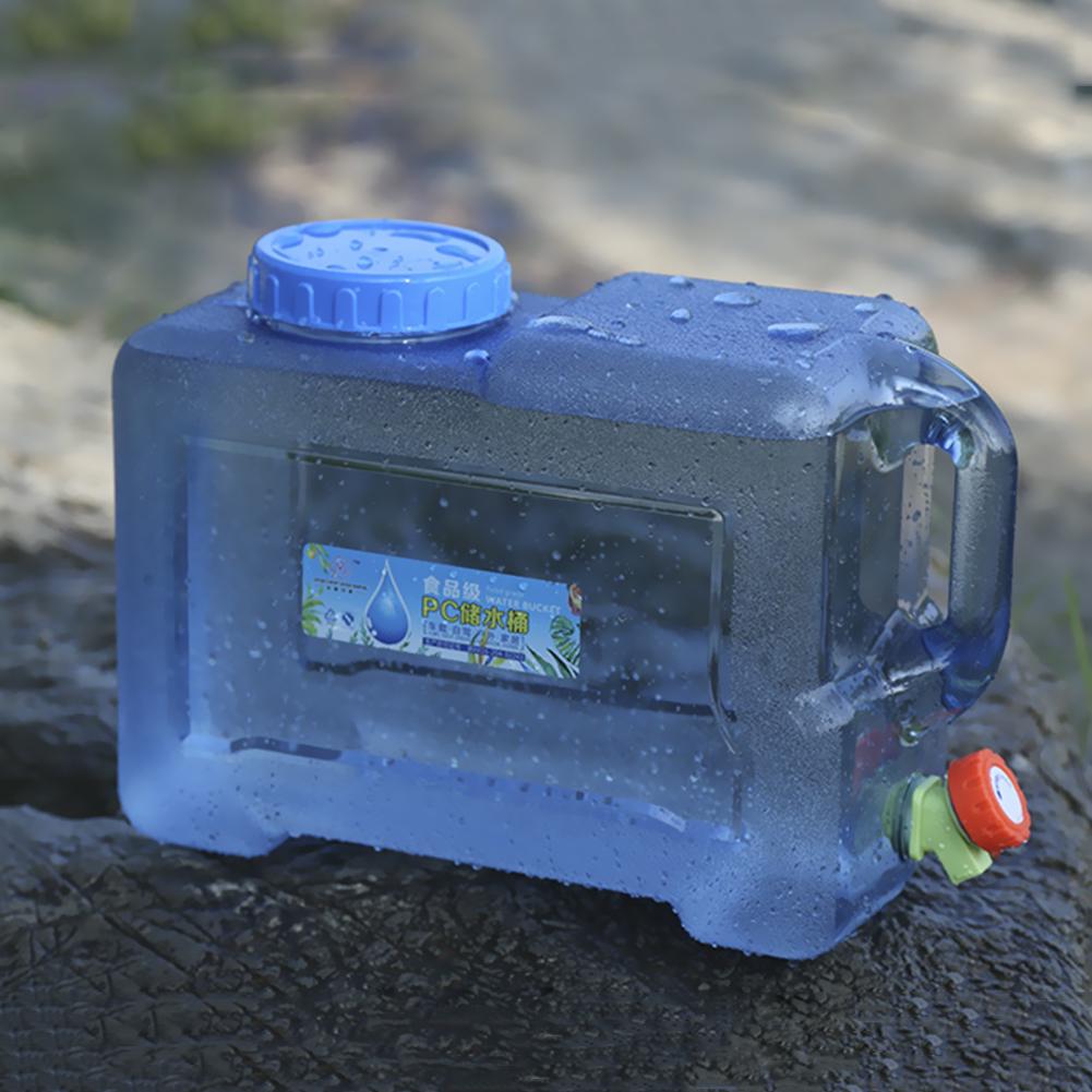 

Drinking Water Storage Bucket Leak Proof 12L Large Capacity Water Container Square Beverage Water Container for Camping Travel China Mainland