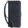 Compatible Nokia C02 Leather Case: Flip Stand with Card Slot & Magnetic Lanyard