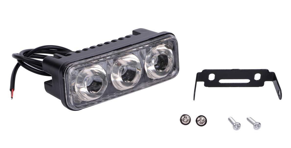 

LED Fog Lamp 6000K Motorcycle Waterproof Headlight LED Motorcycle Universal LED Turn Signal Outside Boat Yacht красный