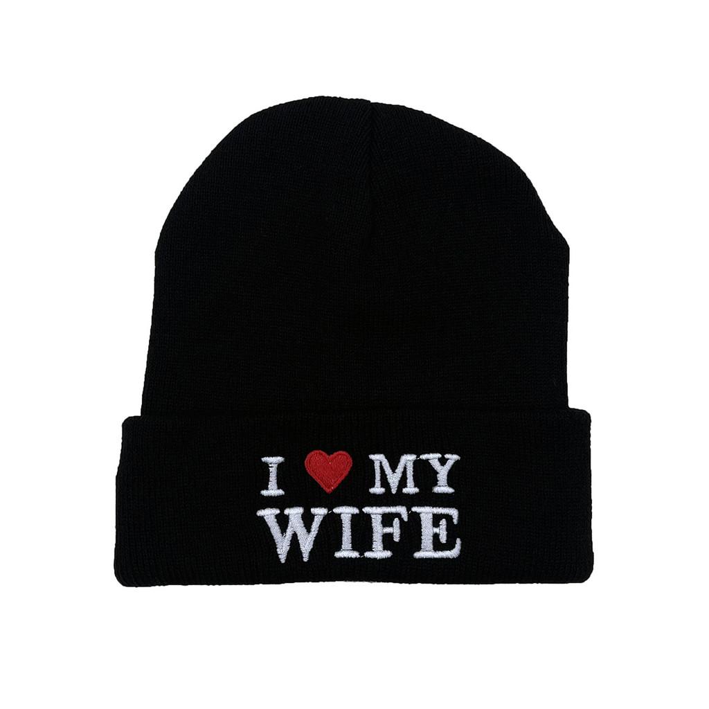 

Acrylic Beanie Cap With Embroidery And Topless Design For Autumn And Winter Use Wife