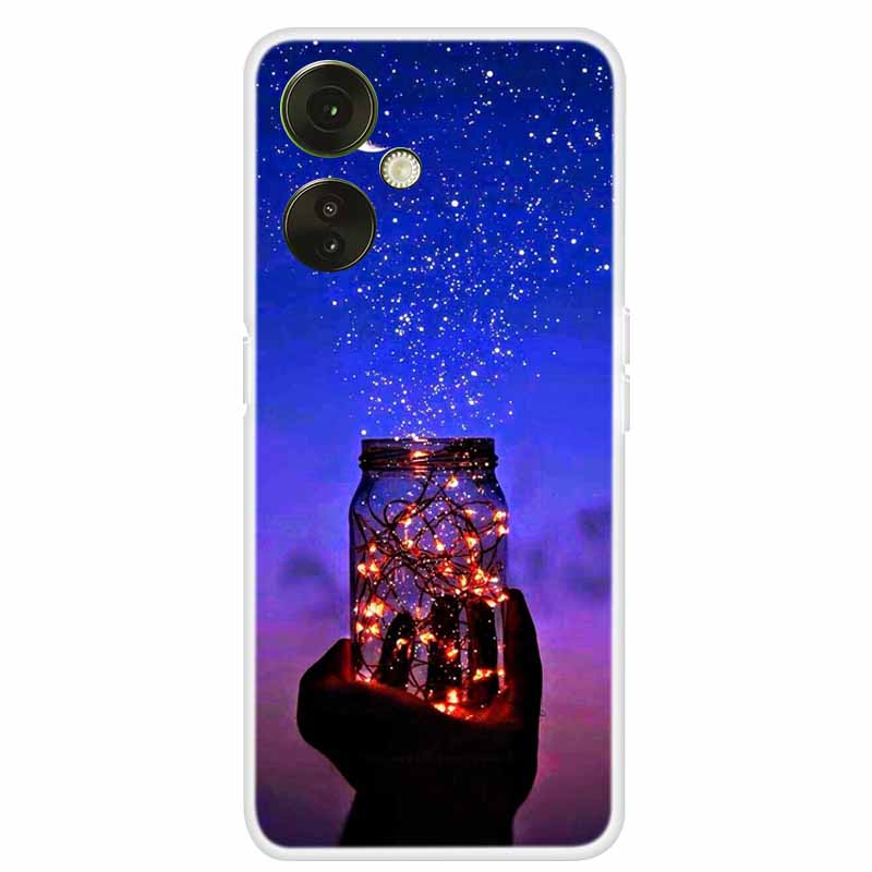 For OnePlus Nord CE 3 Lite 5G Case Clear Lovely Cats TPU Soft Silicone Phone Cover For One Plus Nord CE3 Lite 5G Bag Transparent